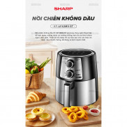 Nồi Chiên Không Dầu Sharp KF-AF42MV-ST [NEW 2021] Chống Dính 4.2L
